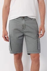 Cortefiel Bermuda cargo Kaki