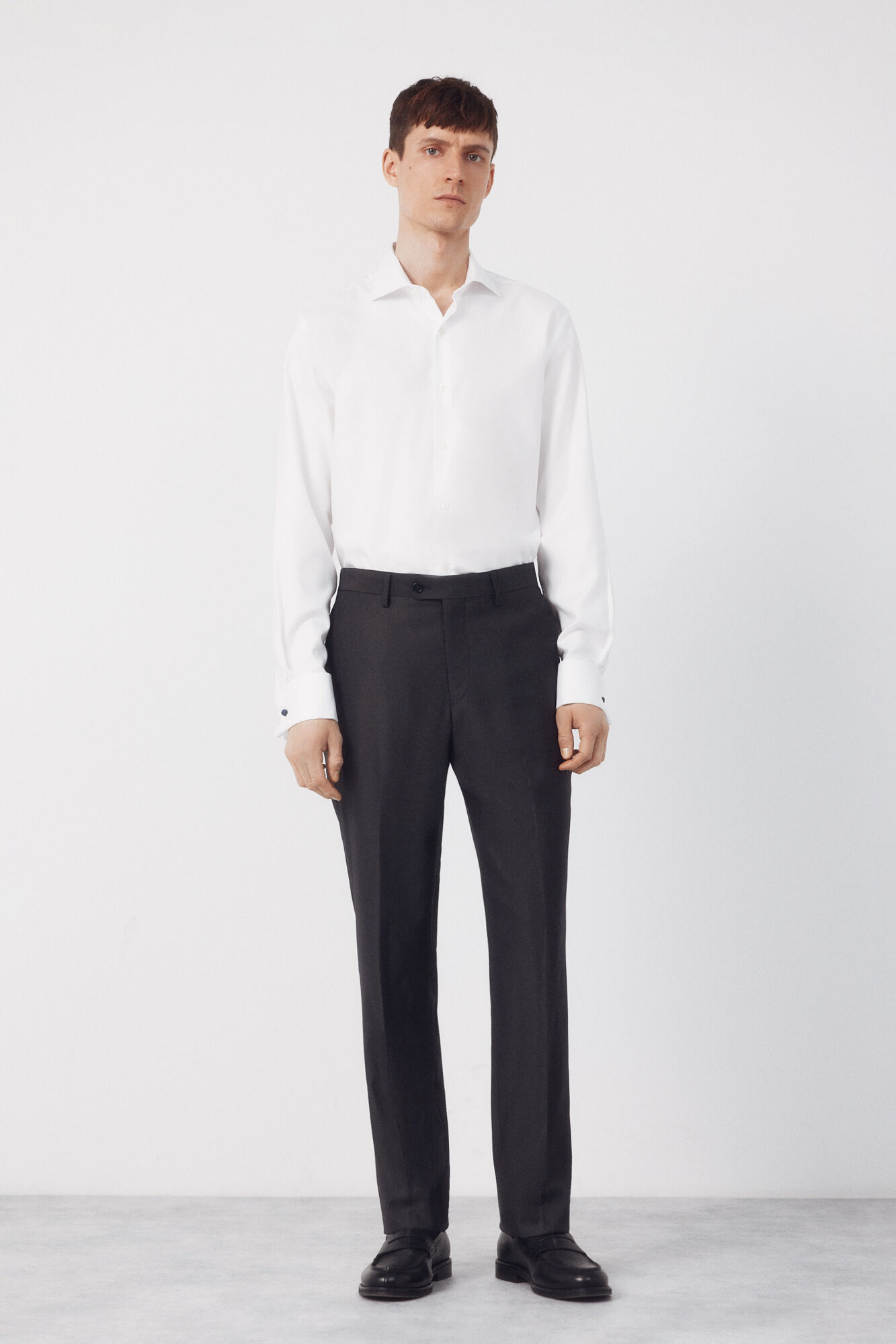 Cortefiel Pantal&oacute;n traje estructura Serie XXI