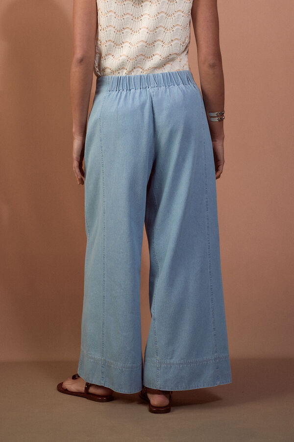 Slowlove Jeans Chambr&eacute; Azul