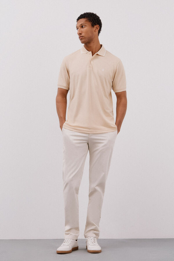 Cortefiel Polo coolmax&reg;  Beige