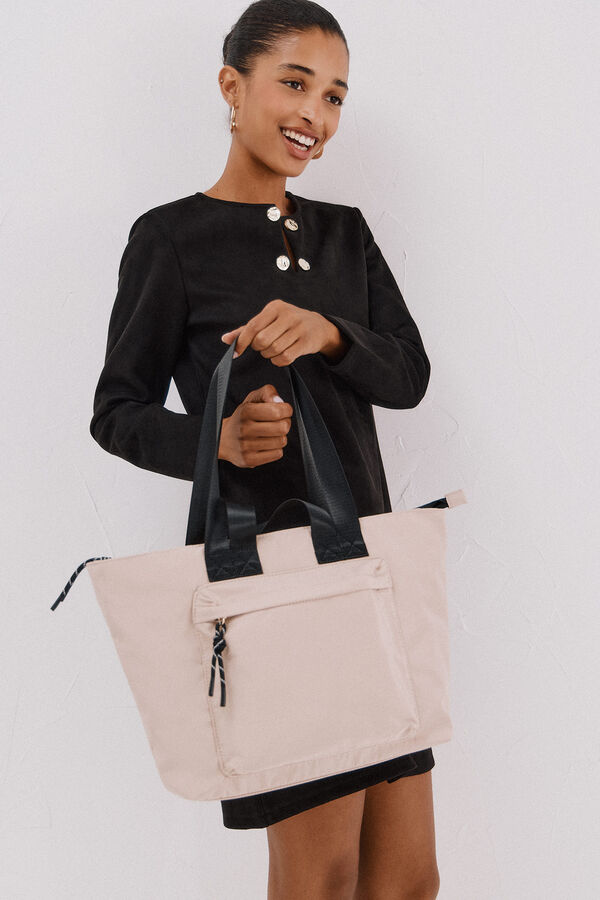 Cortefiel Bolsa shopper Beige