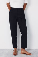Cortefiel Pantal&oacute;n de corte slim Negro