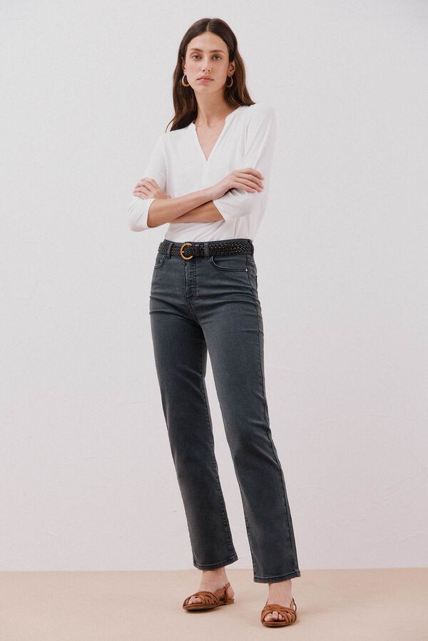 Cortefiel Jeans sensational recto Gris oscuro