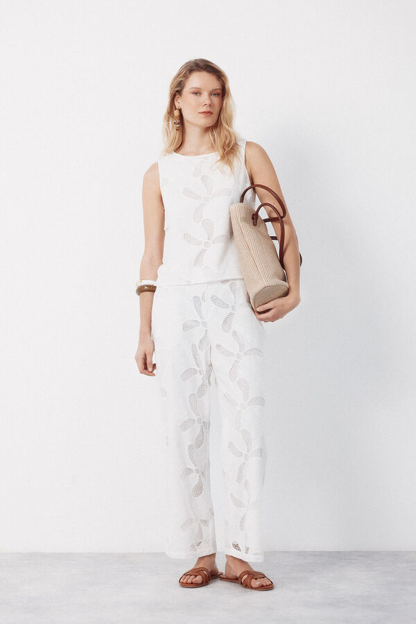 Cortefiel Bolsa shopper de rafia Arena