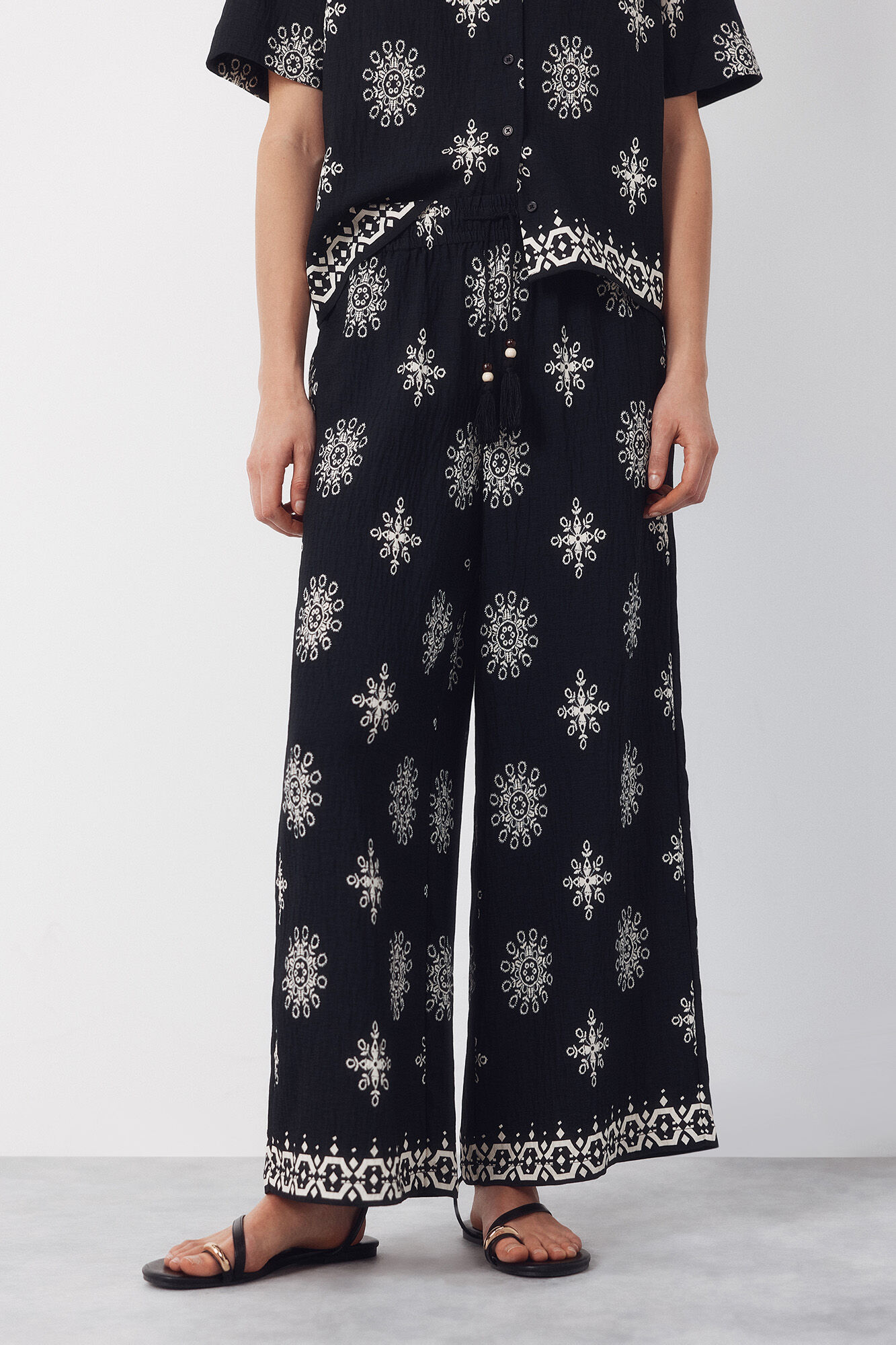 Cortefiel Pantal&oacute;n estampado
