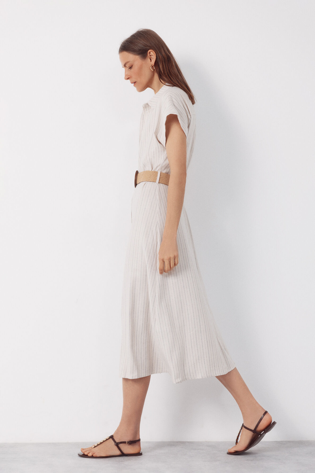 Cortefiel Vestido lino
