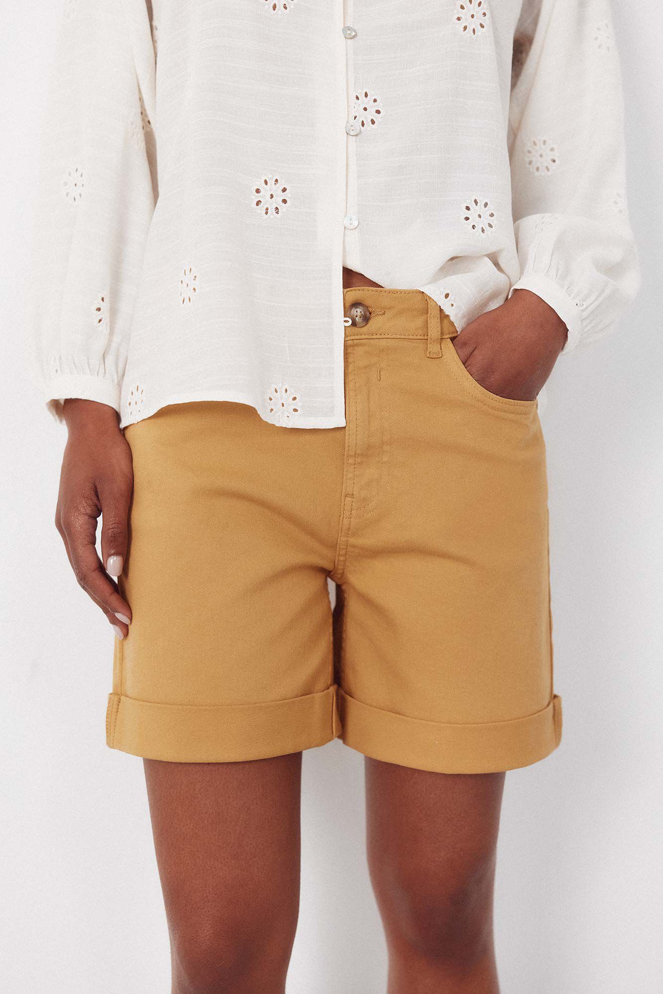 Cortefiel Shorts de mezclilla color