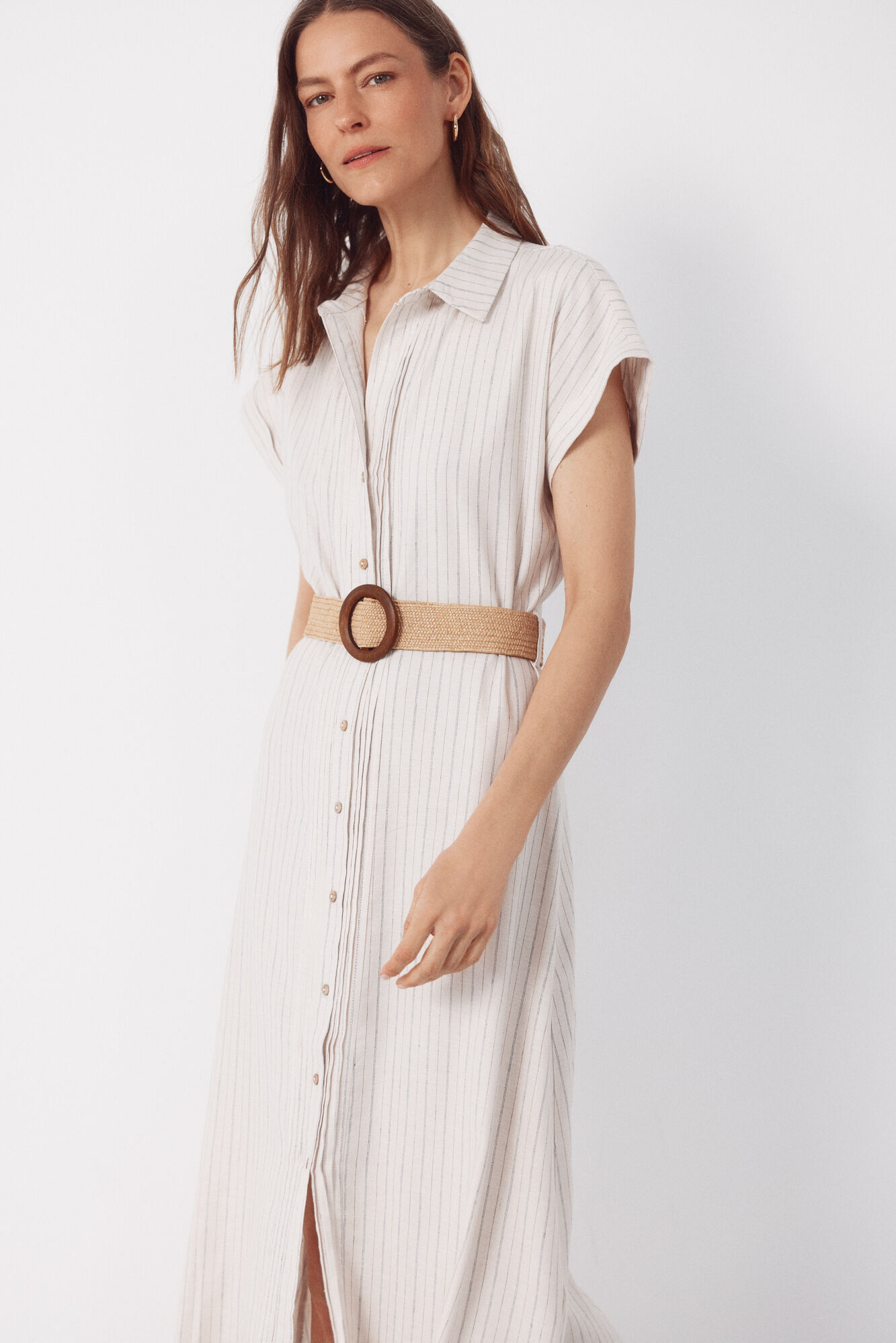 Cortefiel Vestido lino