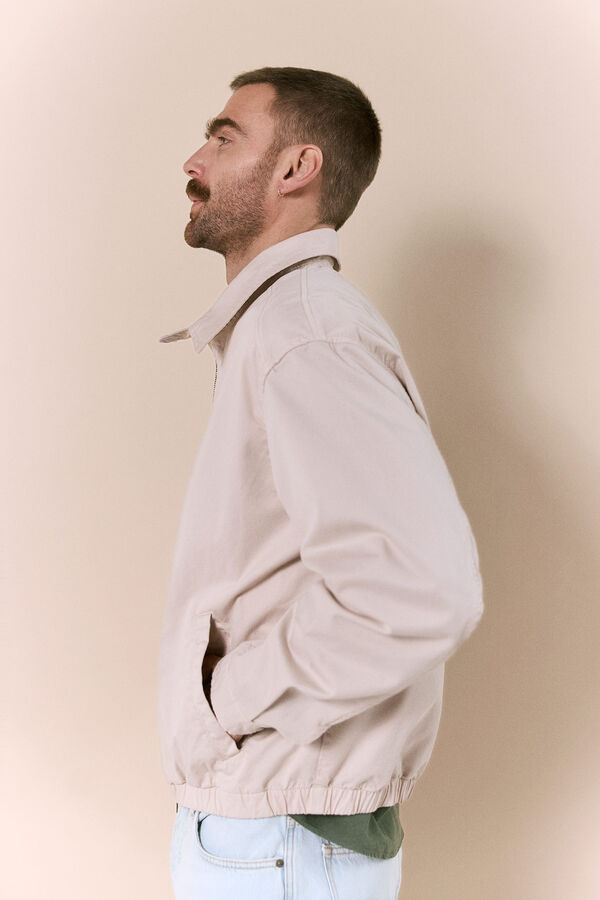 OOTO Cazadora ligera casual Beige