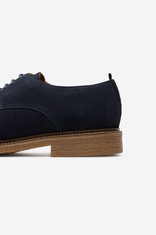 Cortefiel Zapato sport cordones Azul marino