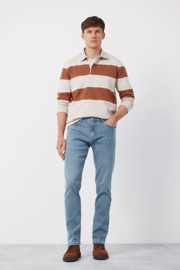 Cortefiel Pantal&oacute;n vaquero slim fit Azul