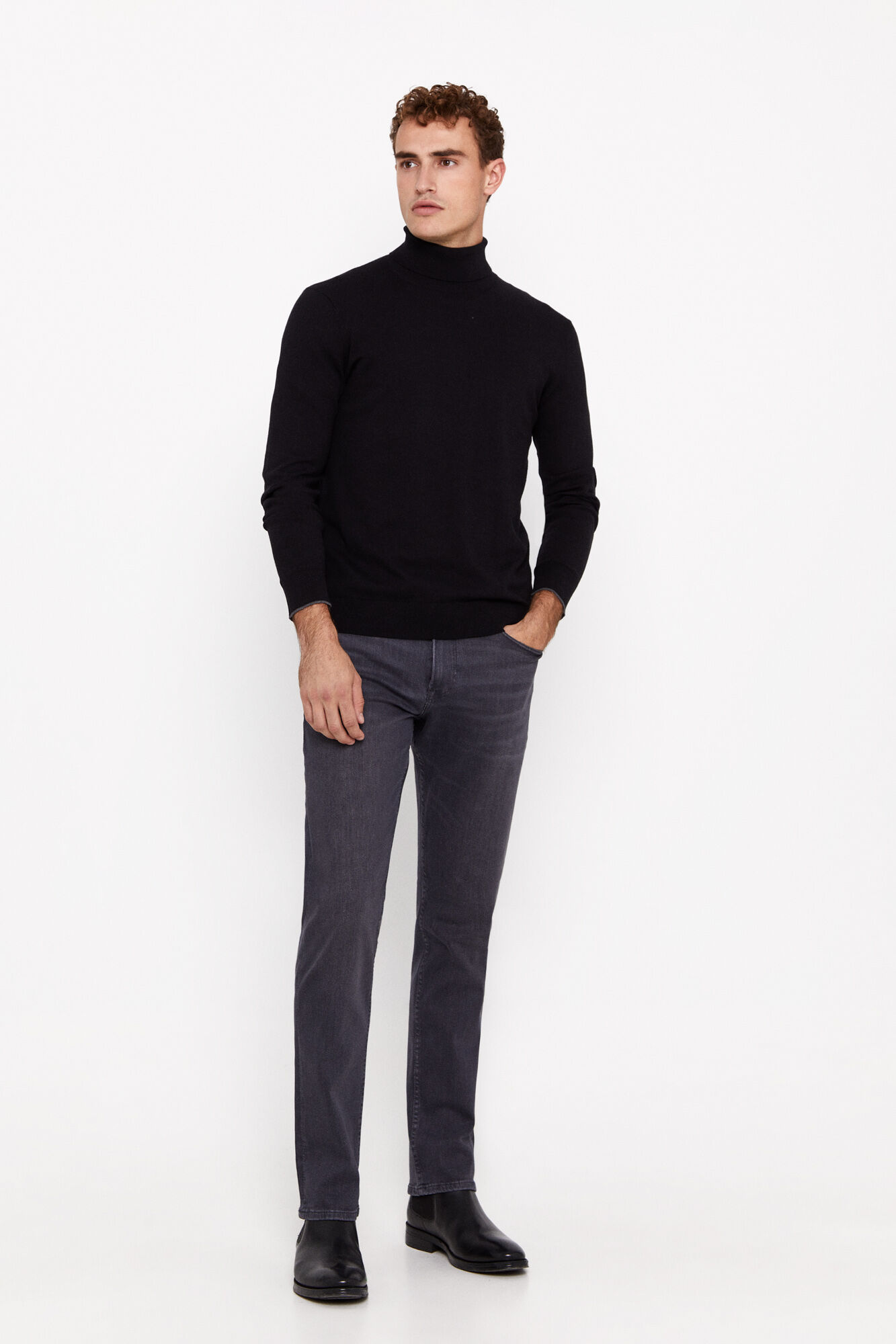 Cortefiel Pantal&oacute;n denim regular fit coolmax