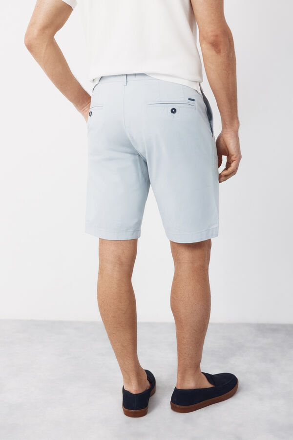 Cortefiel Bermuda chino Azul