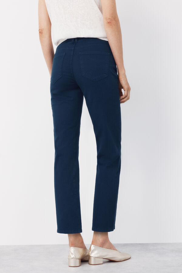 Cortefiel Jeans sensational jacquard Azul marino