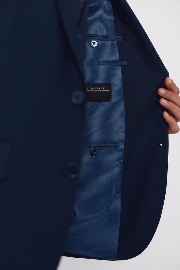 Cortefiel Americana traje estructura Serie XXI Azul marino