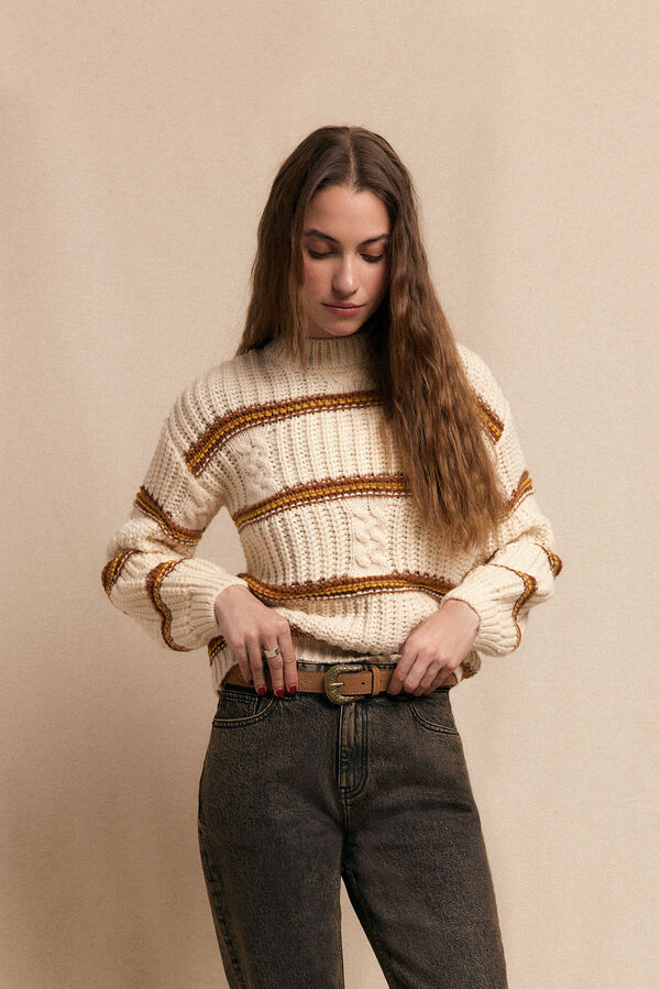 Slowlove Jeans marr&oacute;n Overdye Gris