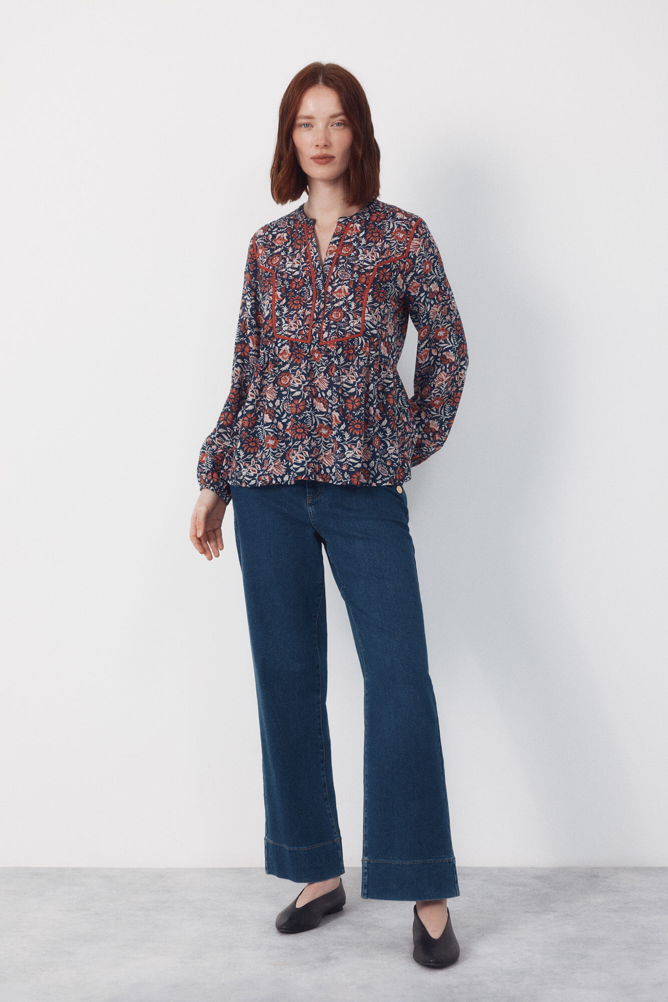Cortefiel Blusa mao acolchada