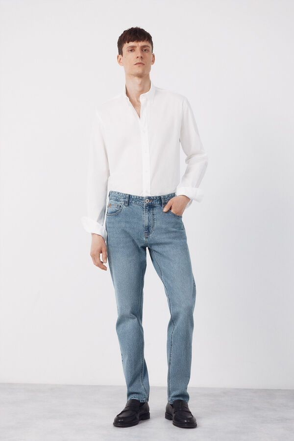 Cortefiel Pantal&oacute;n vaquero slim fit Azul