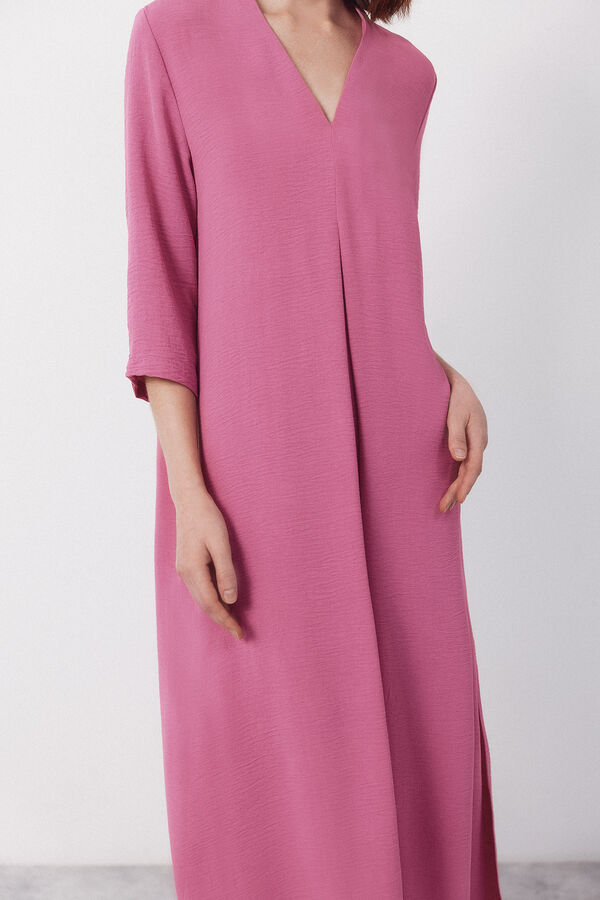 Cortefiel Vestido t&uacute;nica Rosa