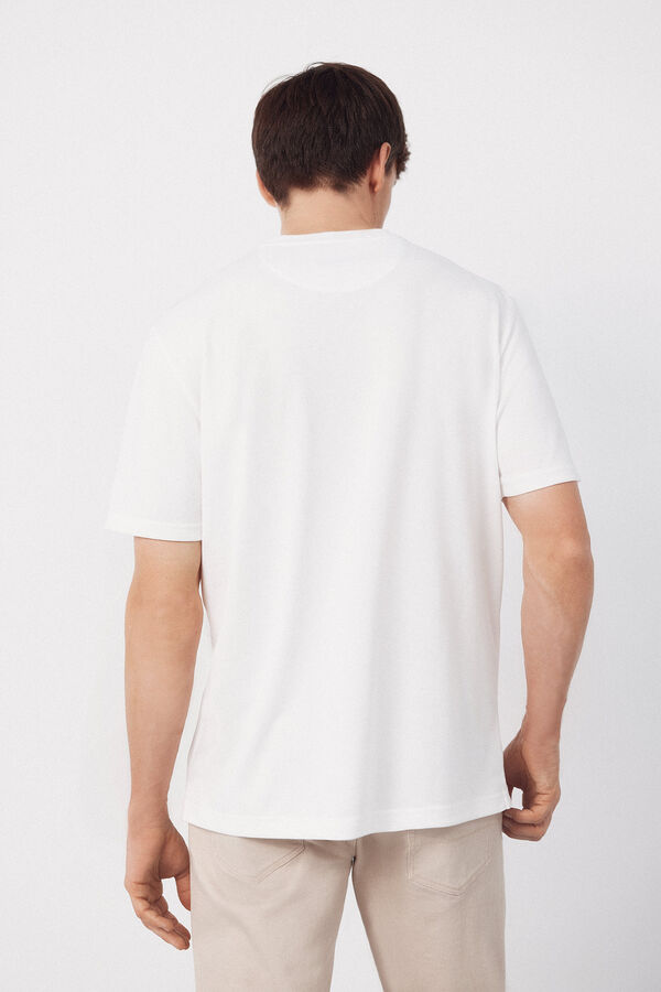 Cortefiel Camiseta COOLMAX&reg; Blanco