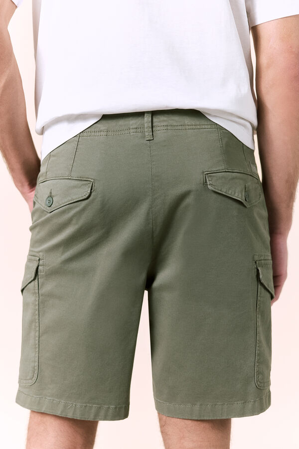 OOTO Bermuda cargo regular Kaki