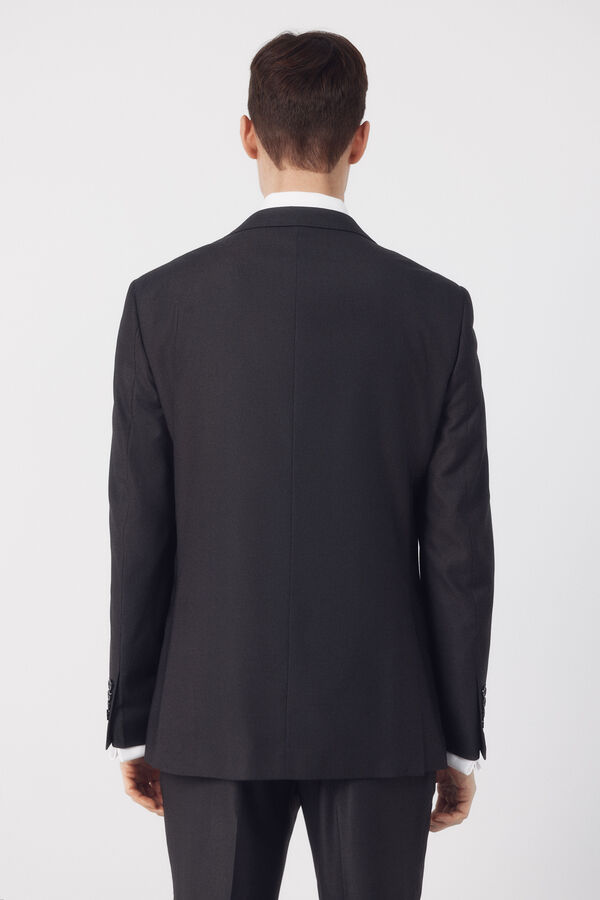 Cortefiel Americana traje estructura Serie XXI Gris oscuro