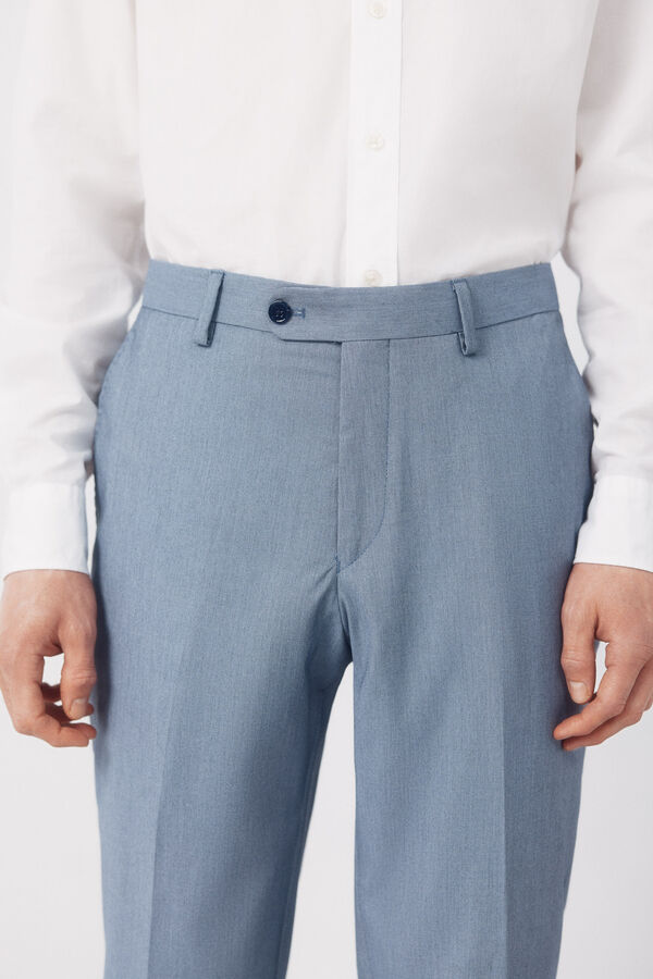 Cortefiel Pantal&oacute;n traje serreta Serie XXI azul Azul