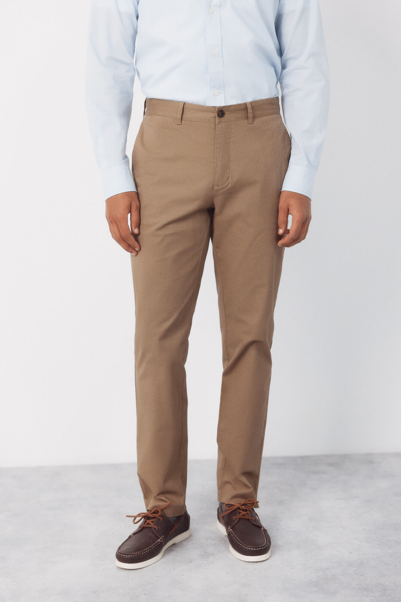 Cortefiel Pantal&oacute;n chino microprint regular