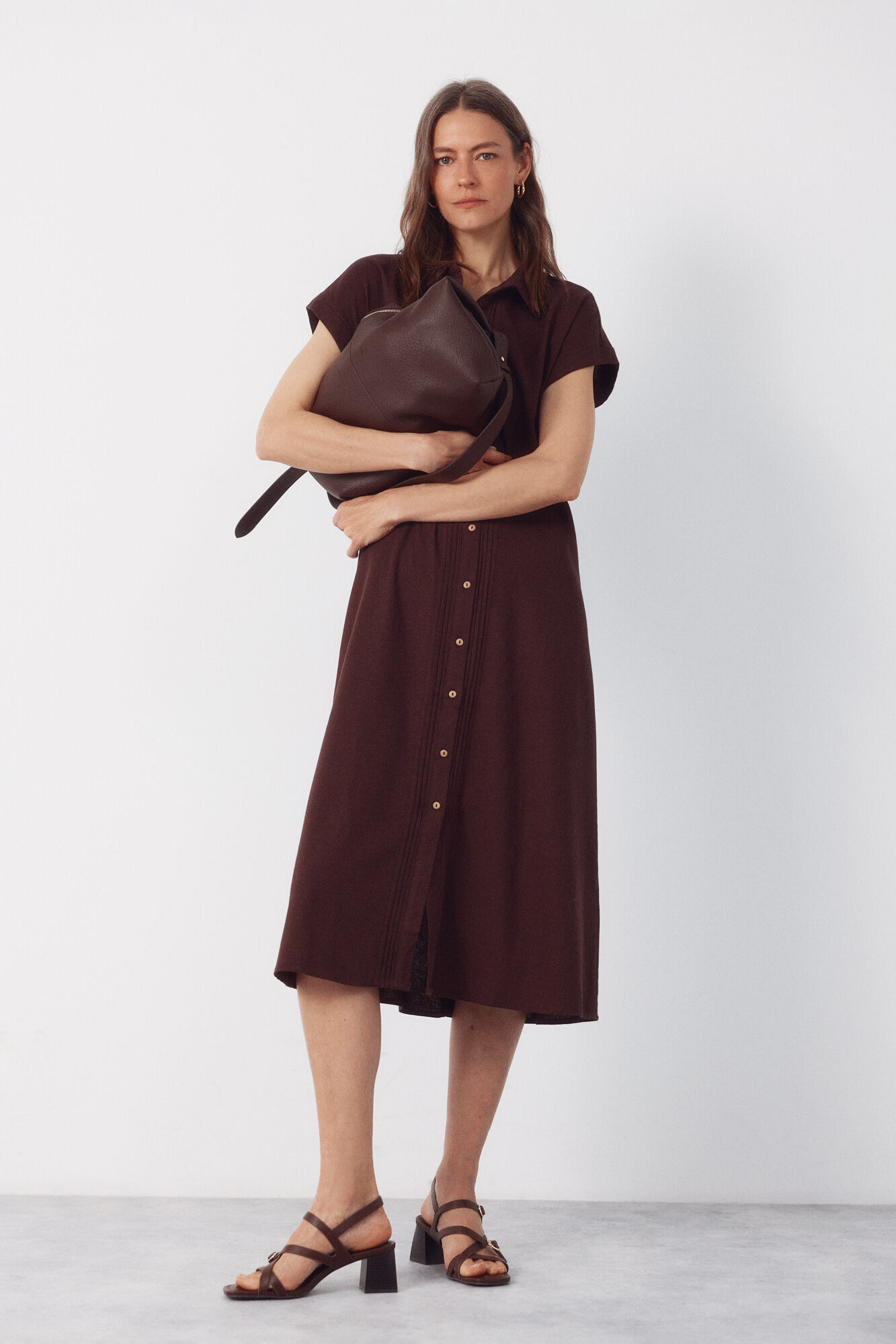 Cortefiel Vestido lino