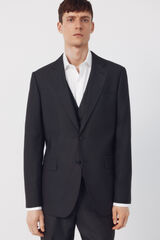 Cortefiel Americana traje estructura Serie XXI Gris oscuro