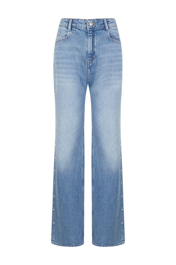 Slowlove Jeans con tachas Azul