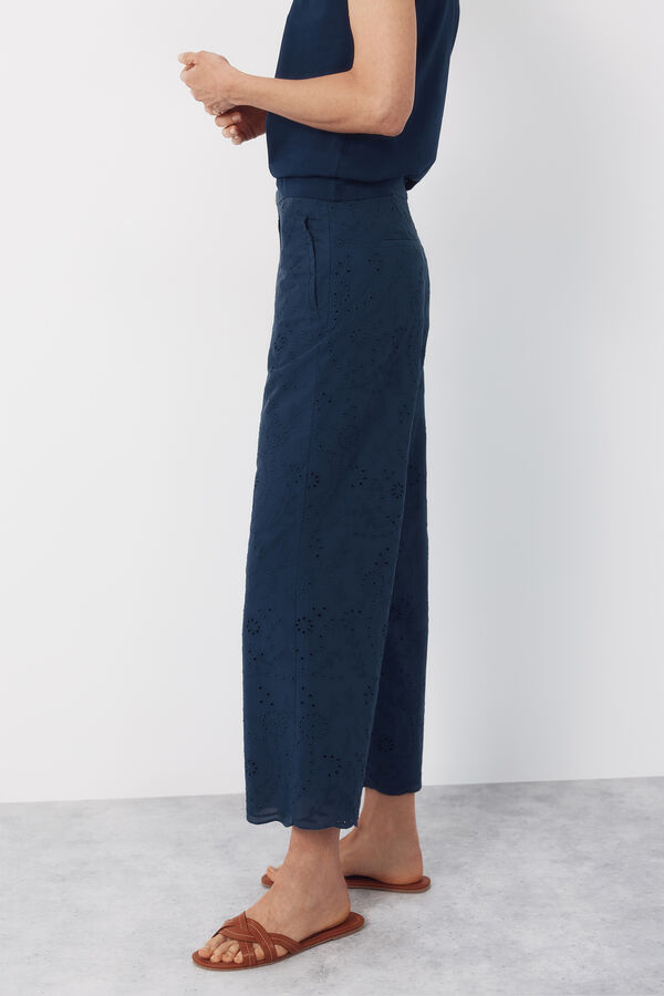 Cortefiel Pantal&oacute;n de sangalo Azul marino