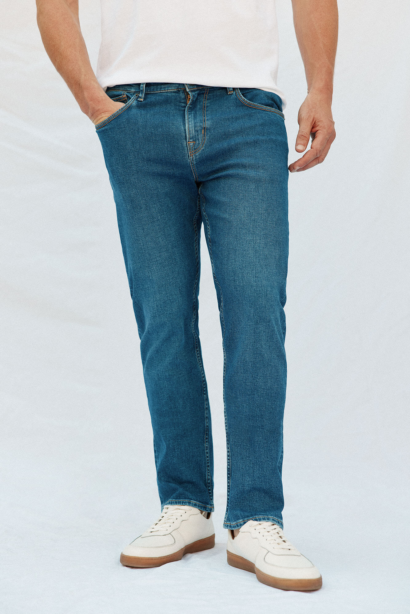 Cortefiel Pantal&oacute;n denim regular fit