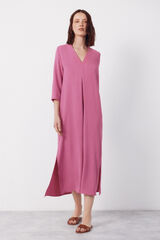 Cortefiel Vestido t&uacute;nica Rosa
