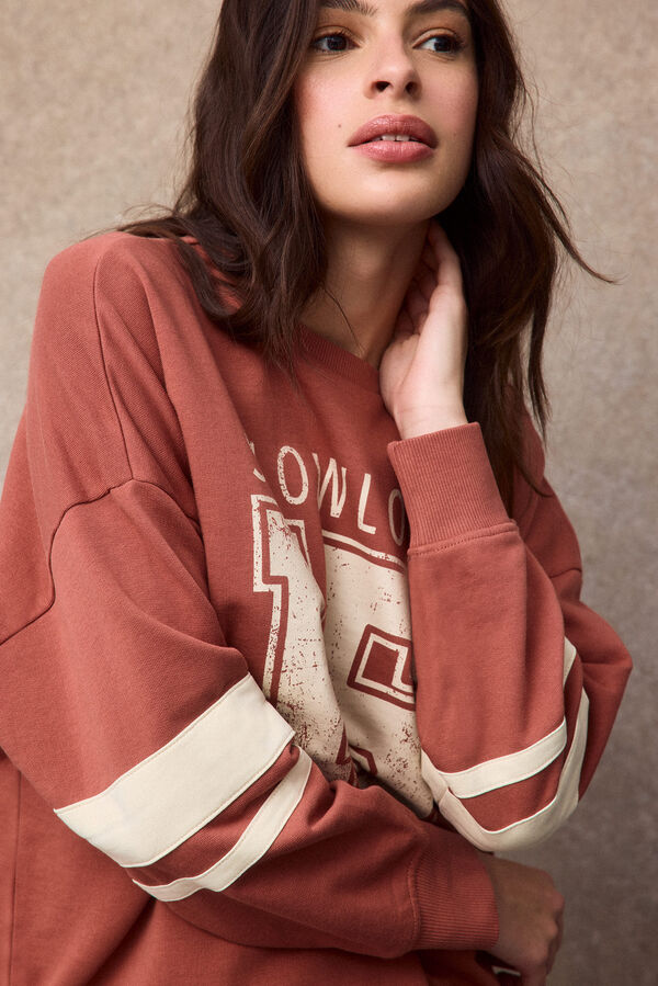 Slowlove Sudadera SlowLove Coral