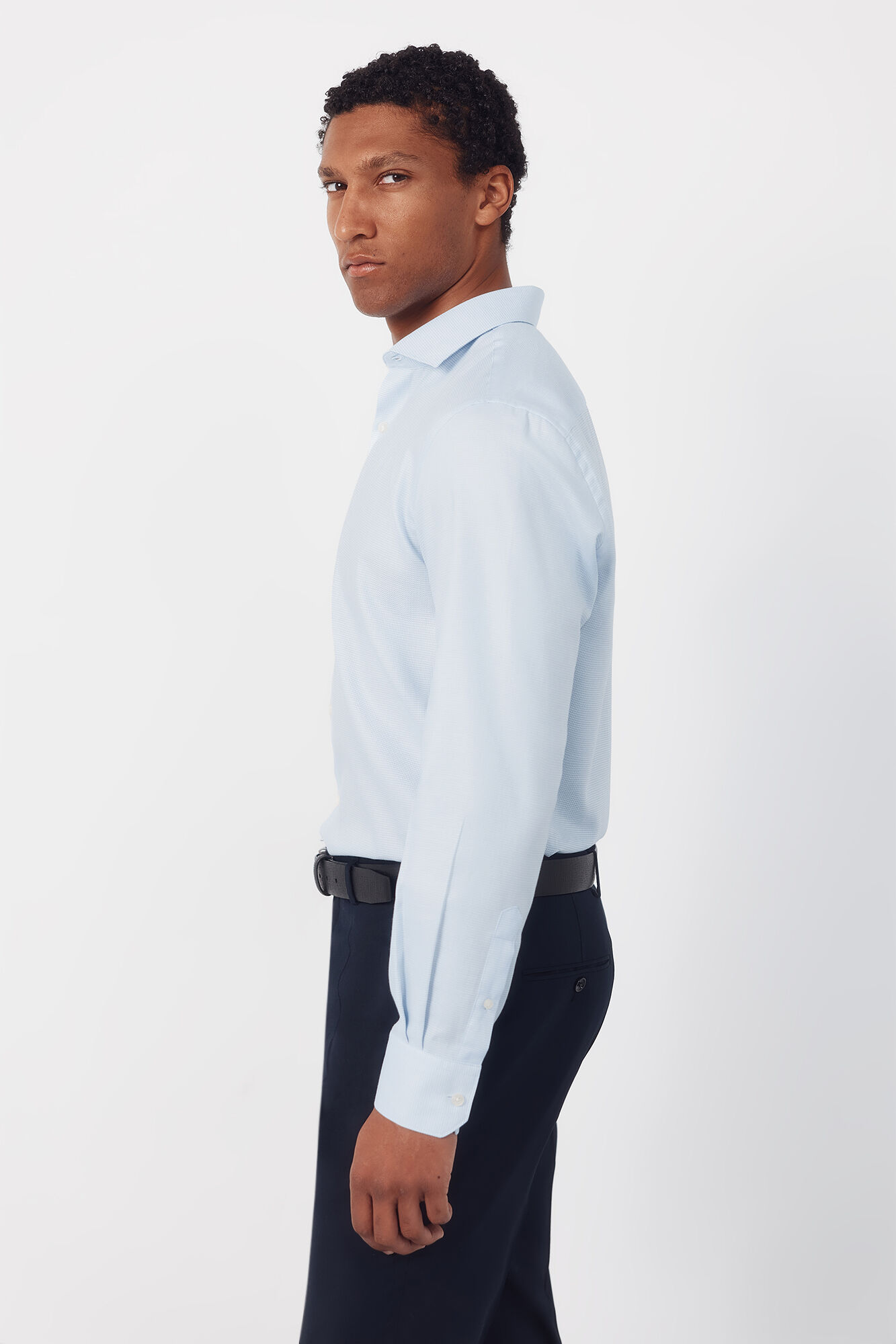 Cortefiel Camisa vestir otom&aacute;n slim fit f&aacute;cil plancha