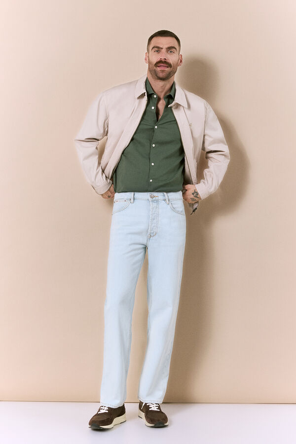 OOTO Cazadora ligera casual Beige