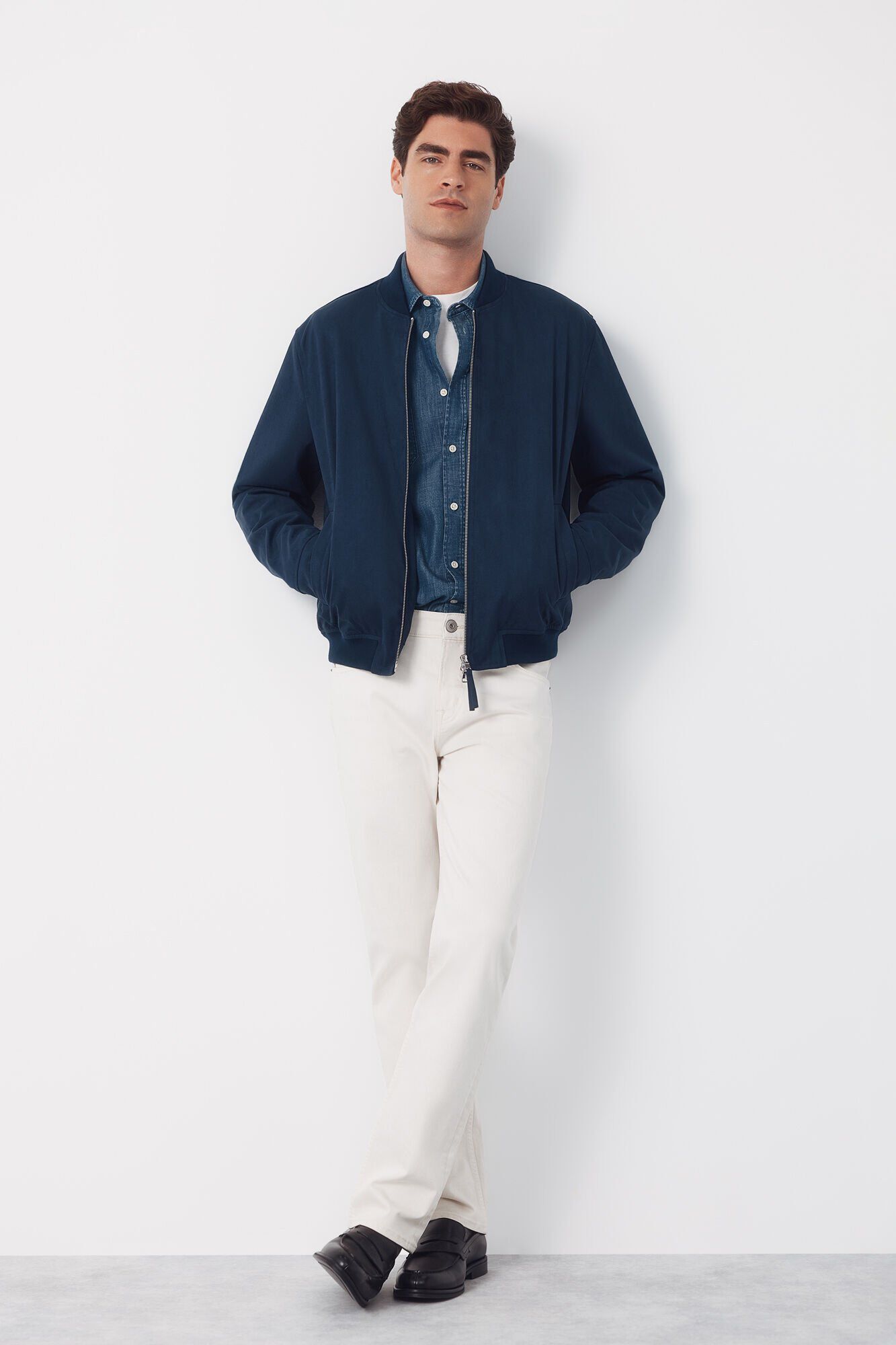 Cortefiel Cazadora bomber efecto ante