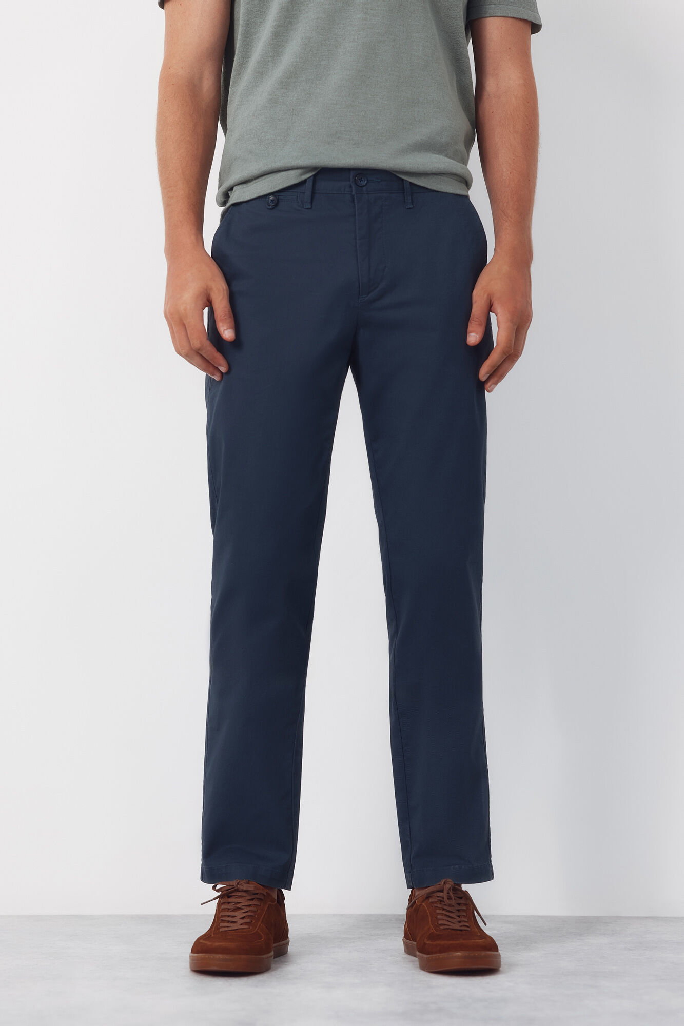 Cortefiel Pantal&oacute;n chino print slim