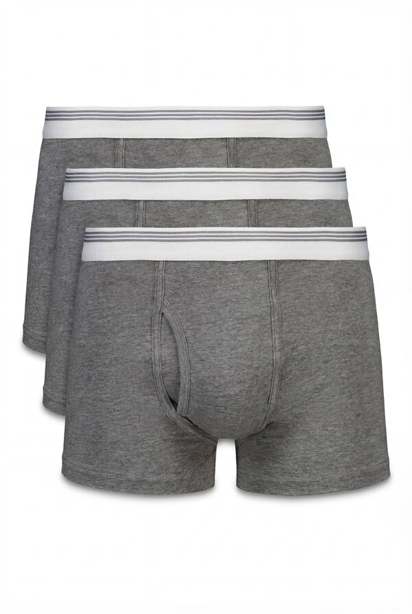 Cortefiel Pack 3 boxer punto Gris