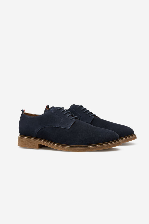 Cortefiel Zapato sport cordones Azul marino