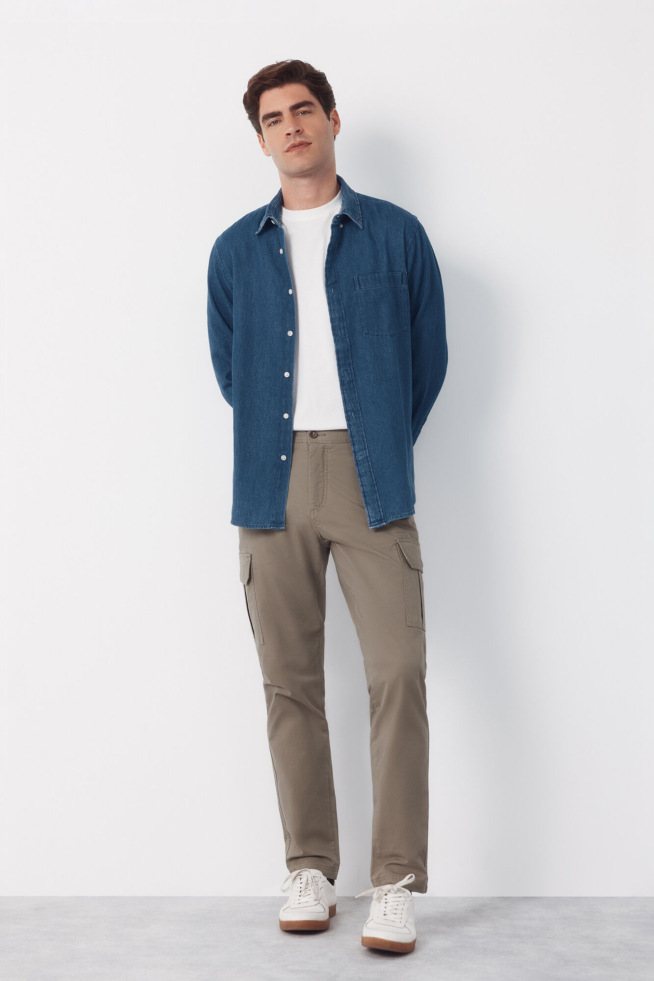Cortefiel Pantal&oacute;n cargo tapered