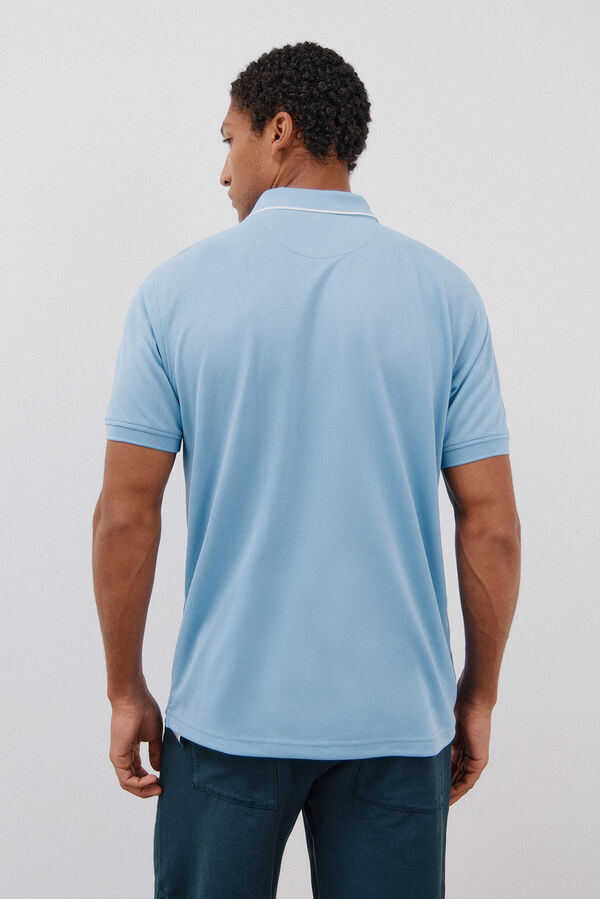 Cortefiel Polo coolmax&reg;  Azul