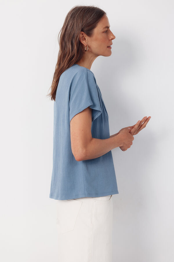 Cortefiel Playera de quillas Azul