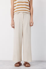 Cortefiel Pantal&oacute;n con textura Arena