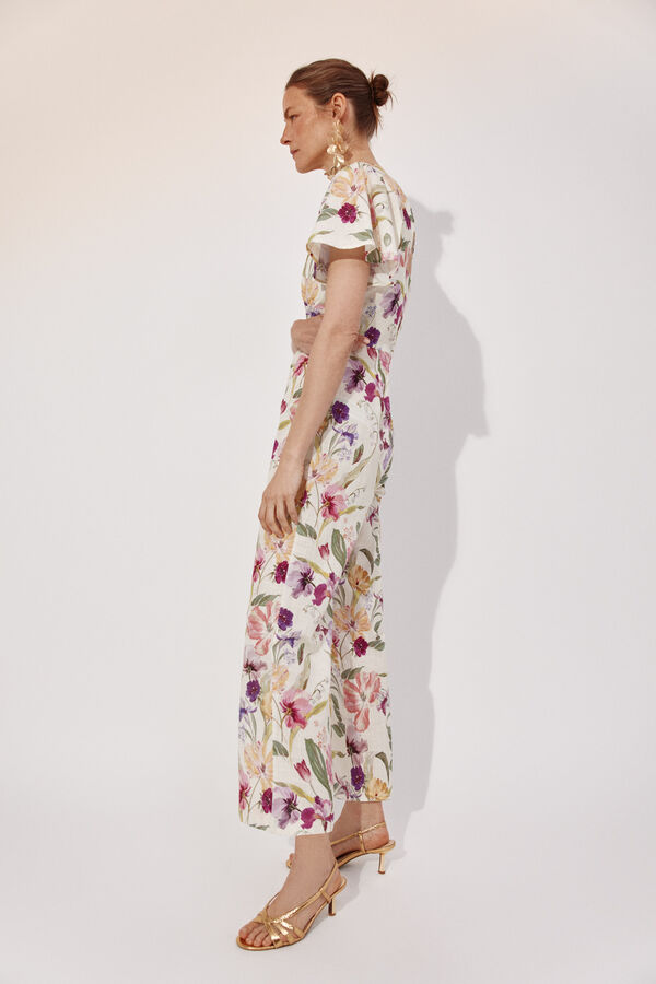 Cortefiel Jumpsuit estampado Multicolor