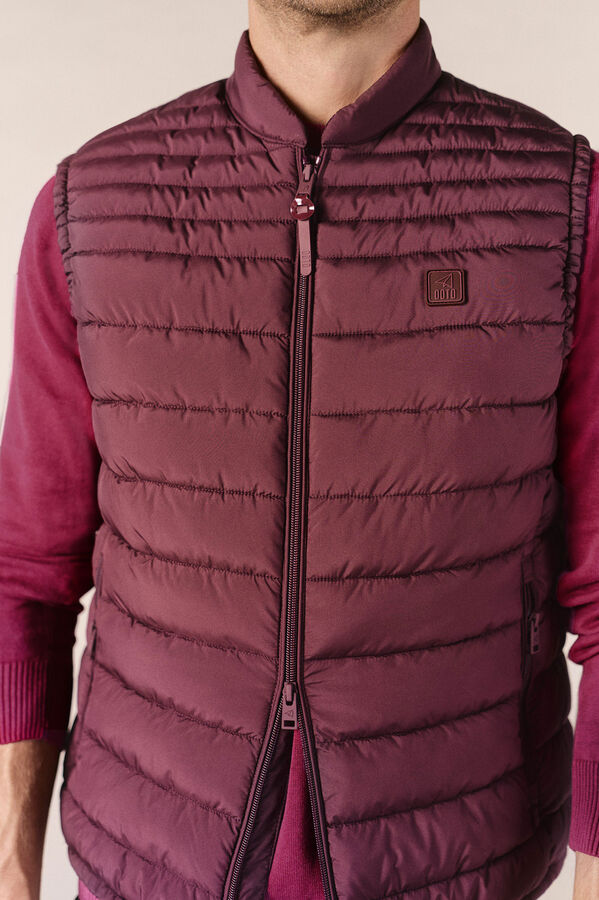 OOTO Chaleco acolchado ultralight Granate