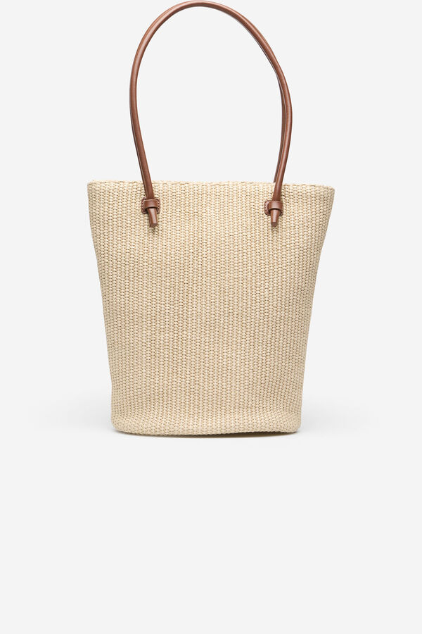 Cortefiel Bolsa shopper de rafia Arena
