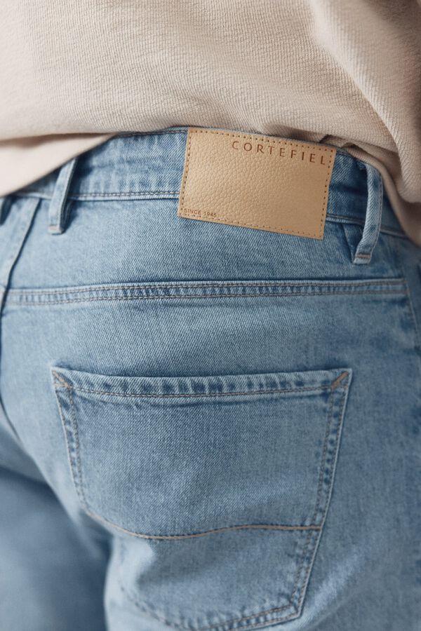Cortefiel Pantal&oacute;n vaquero ligero regular fit Azul