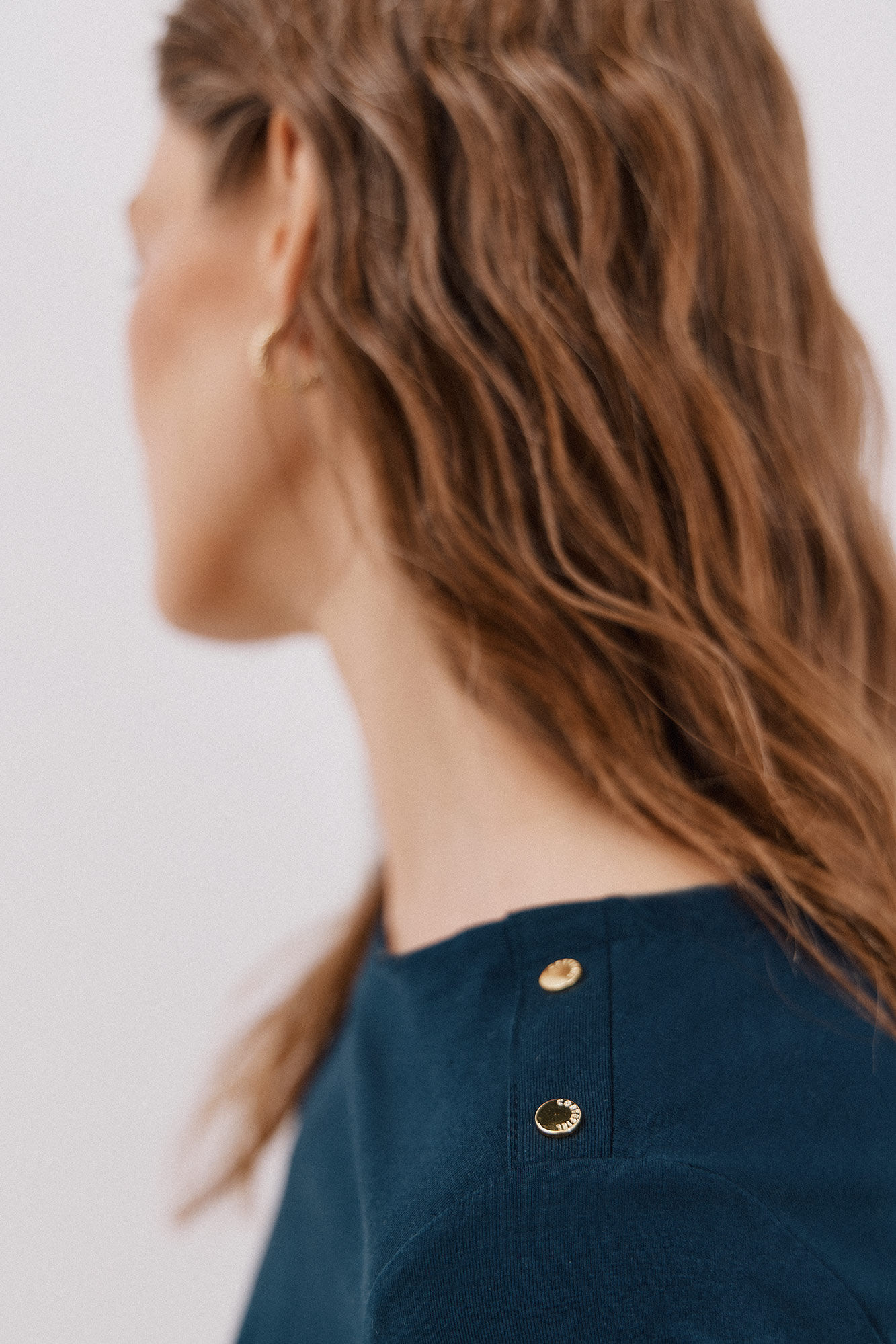 Cortefiel Playera barco botones